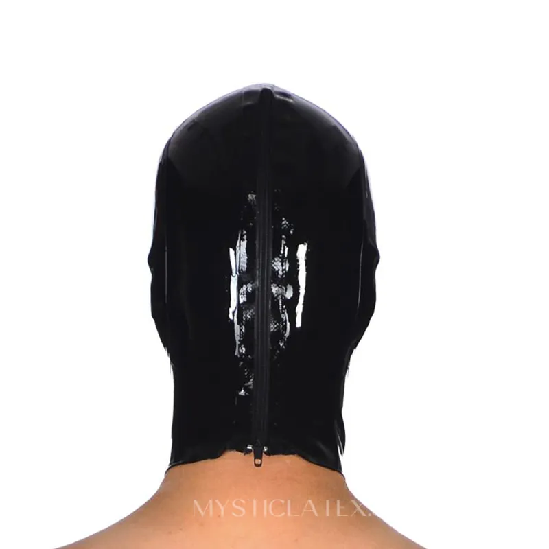 Sexy Latex Suffocation Mask Latex Head Cover