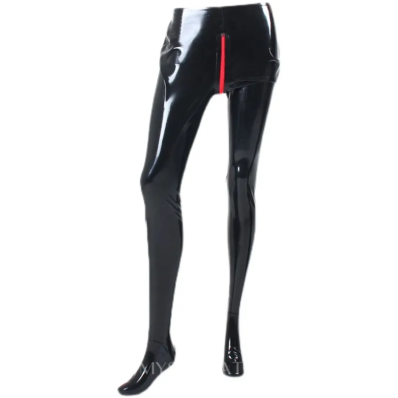 Latex Clothing Pantyhose Slim Fit Latex Leggings Fetish Handmade