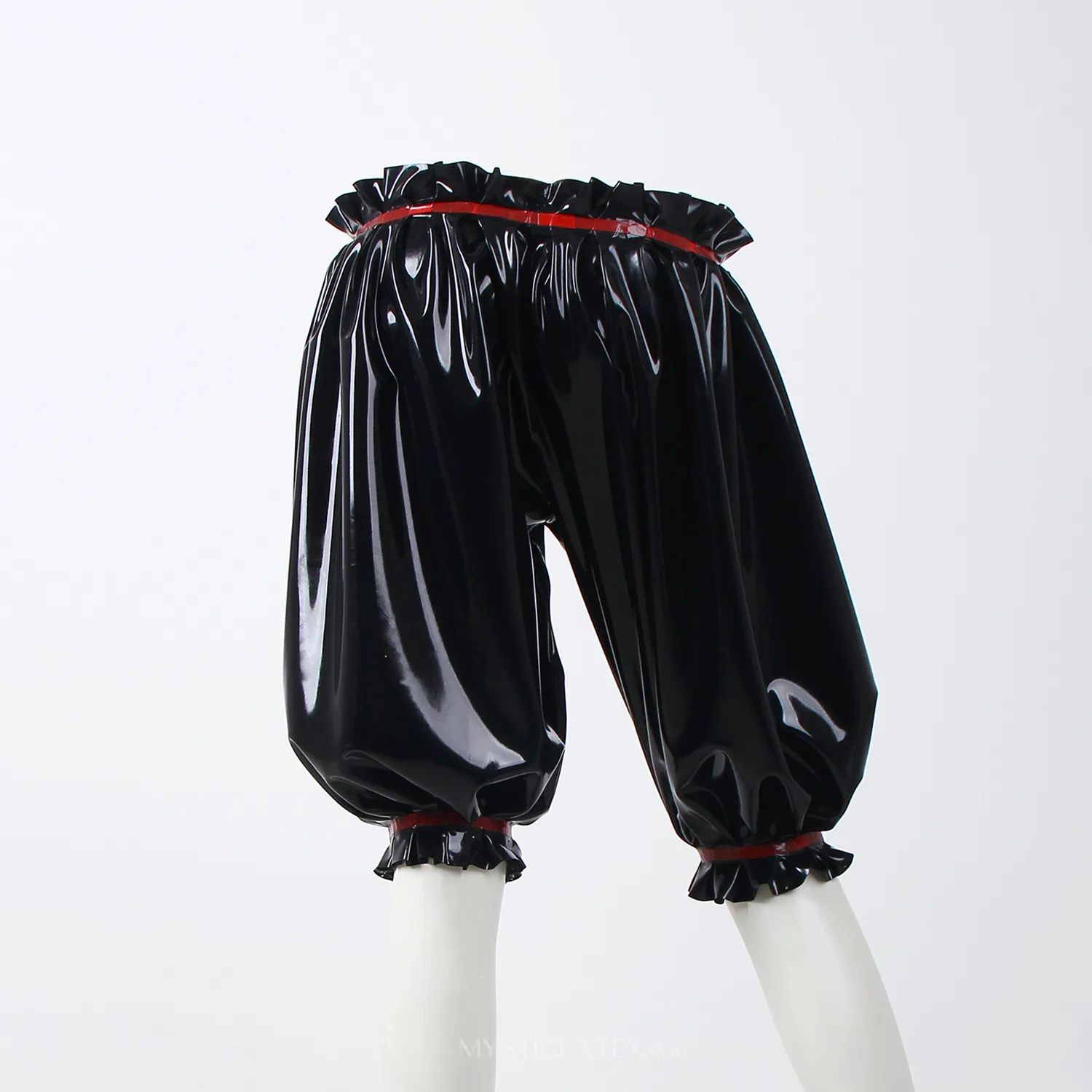 Natural Latex Clothes Fashion Slim Fit Latex Shorts Custom-made Shorts