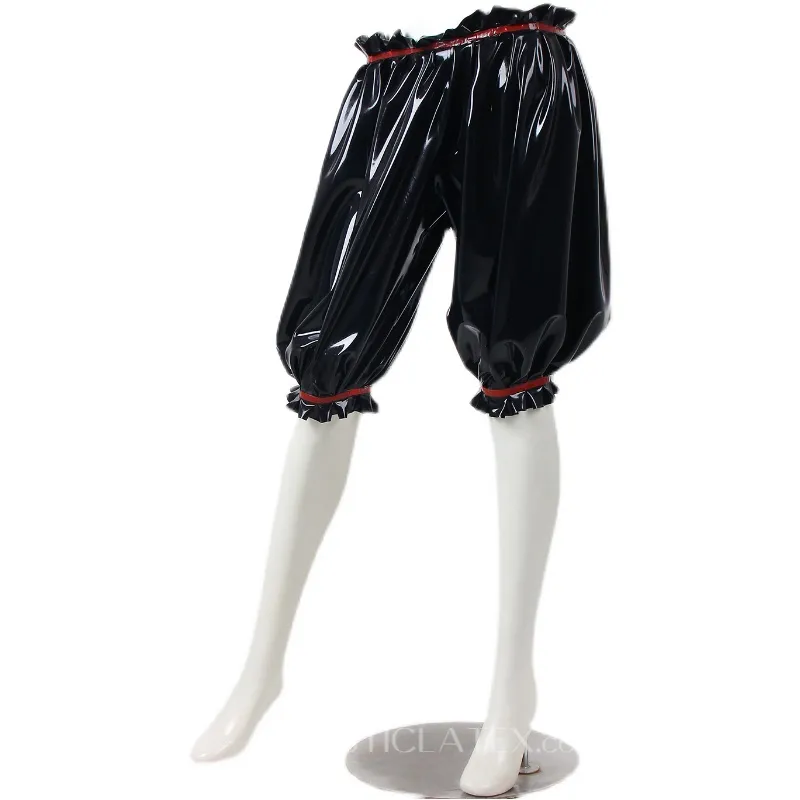 Natural Latex Clothes Fashion Slim Fit Latex Shorts Custom-made Shorts