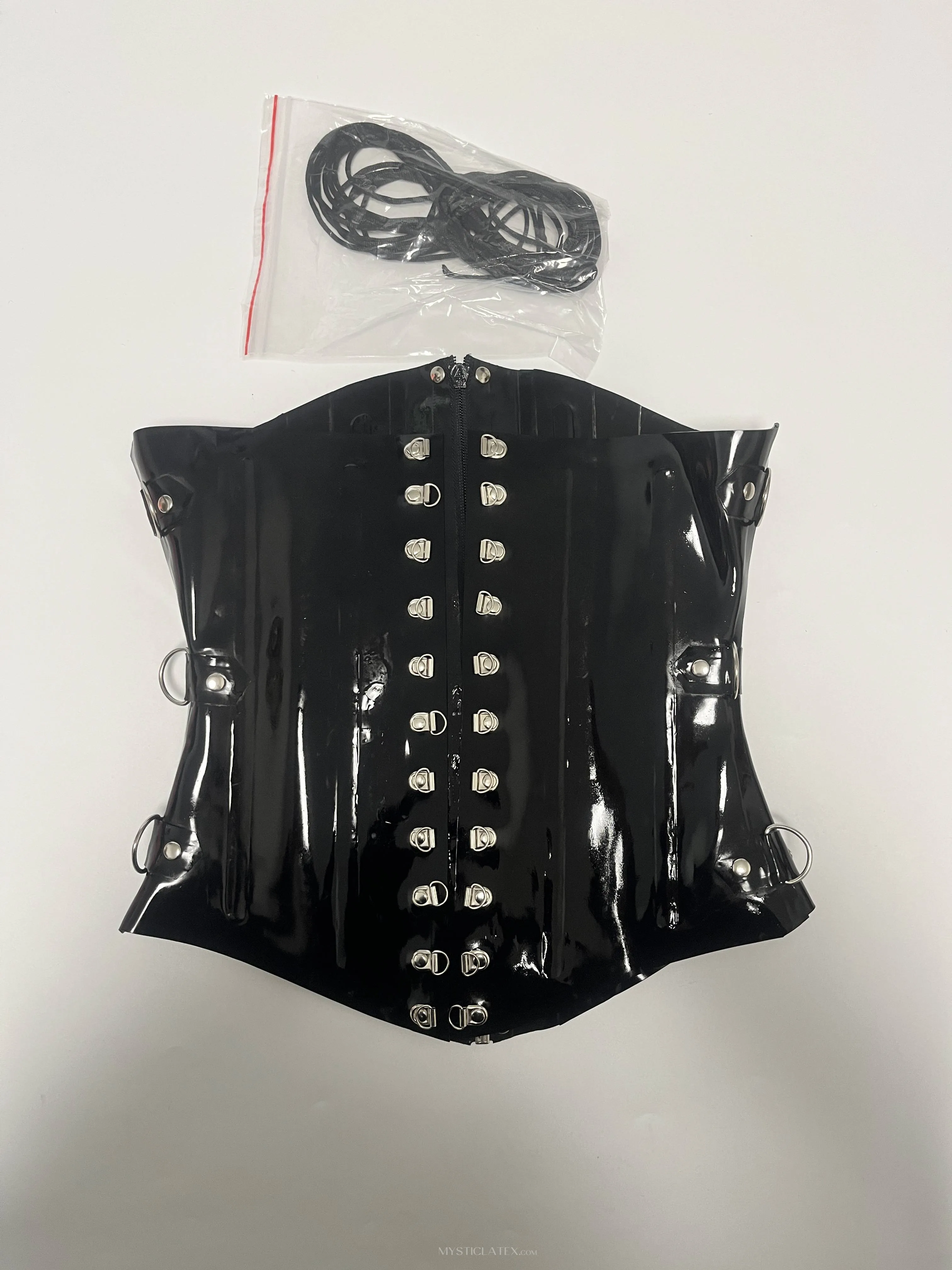 Natural Latex Corset Unisex 1mm Thickness Latex Waist Corset