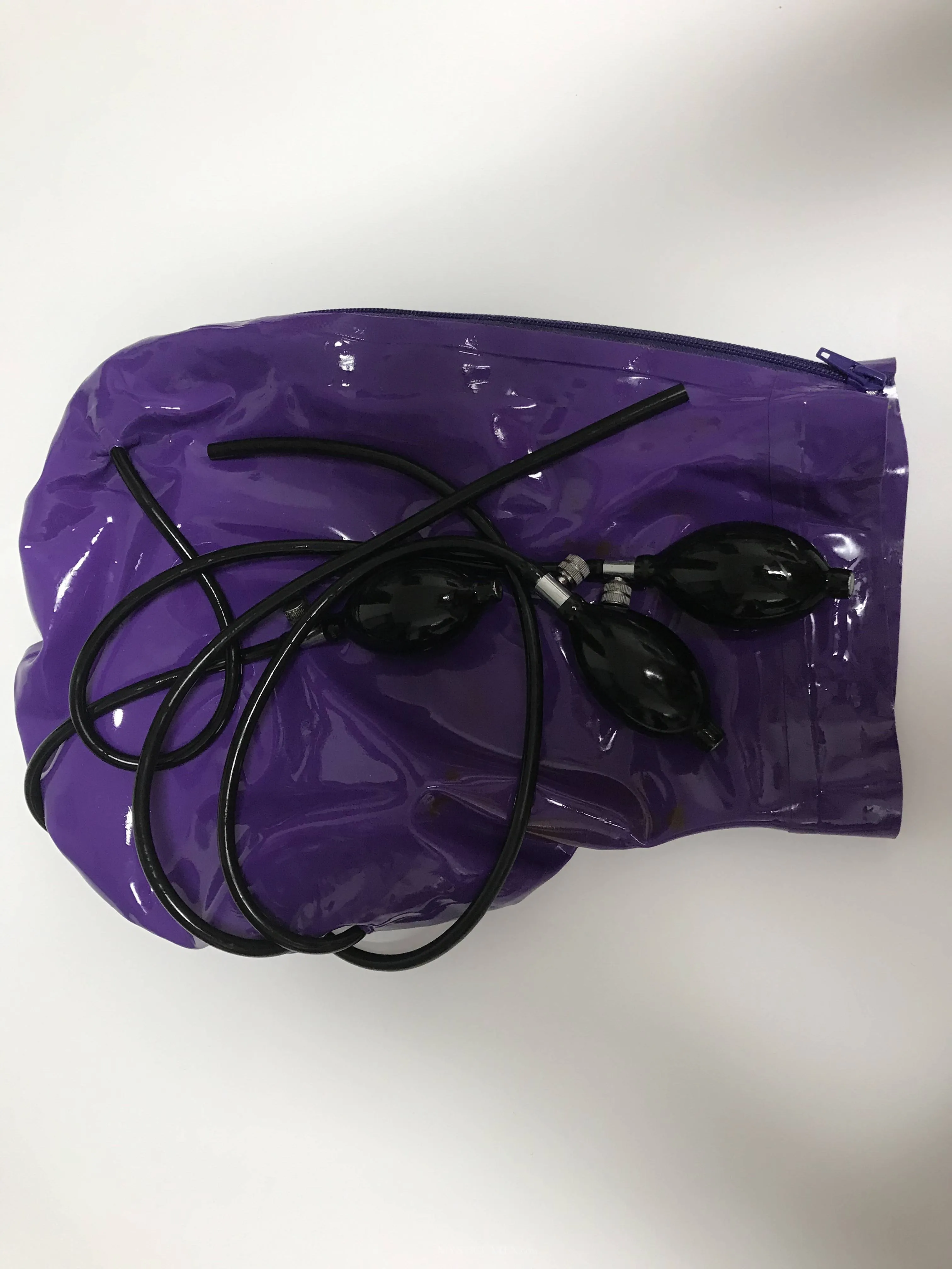 Natural Latex Hood Mask Inflatable Latex Mask Sex Inflatable Latex Hood