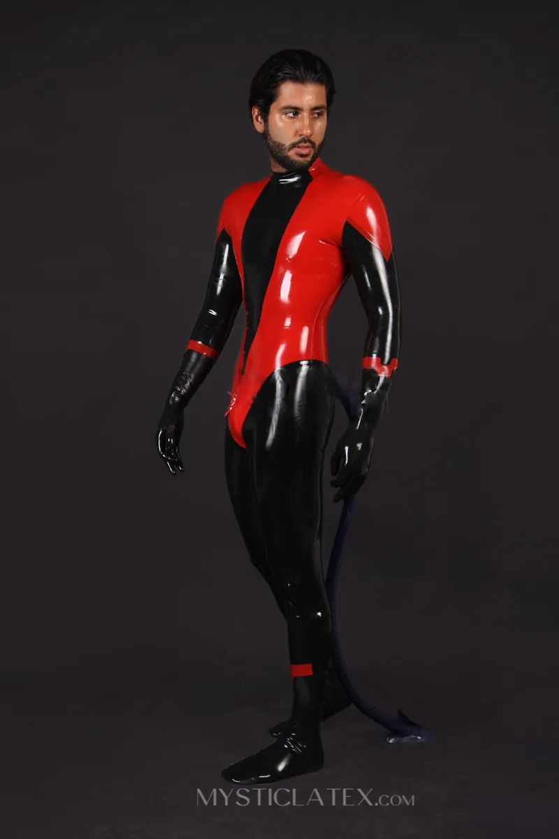 Daredevil Latex Catsuit with Tail