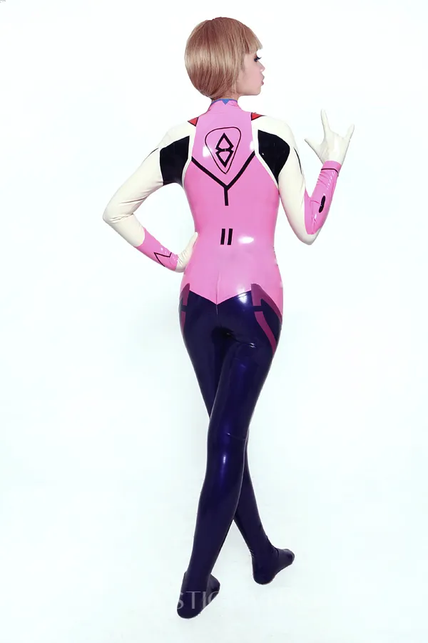 Eva Sports Women Latex Clothing Latex Catsuit