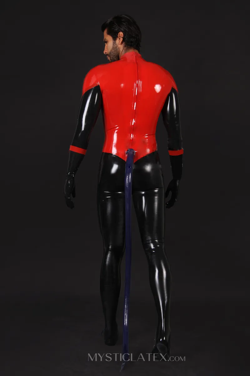 Daredevil Latex Catsuit with Tail