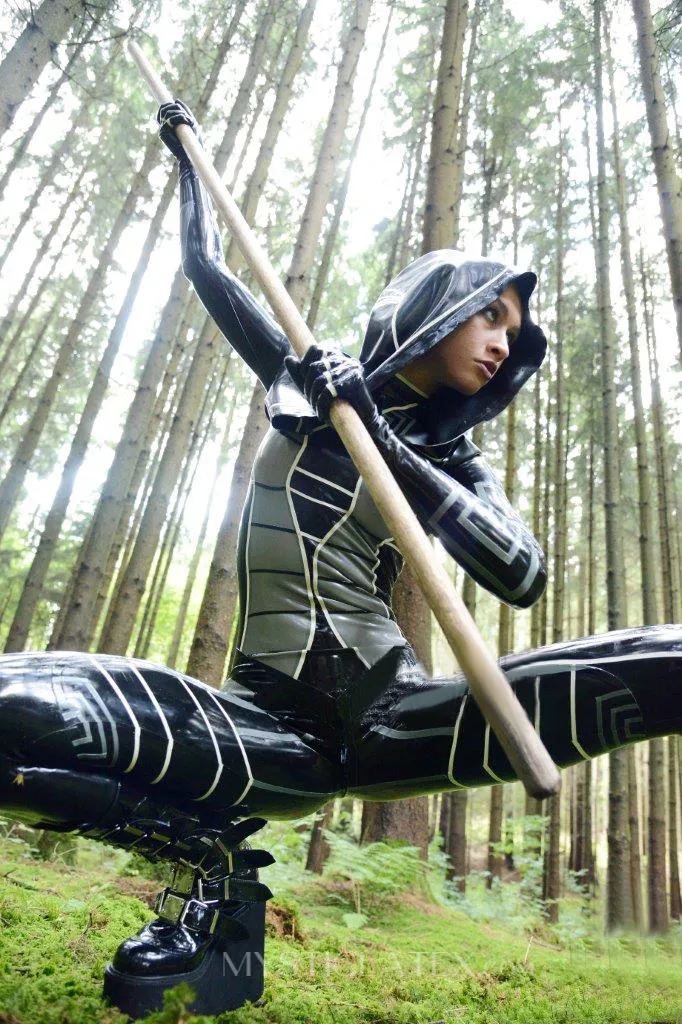 Mass Effect 2 Costume Latex Catsuit