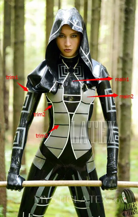 Mass Effect 2 Costume Latex Catsuit