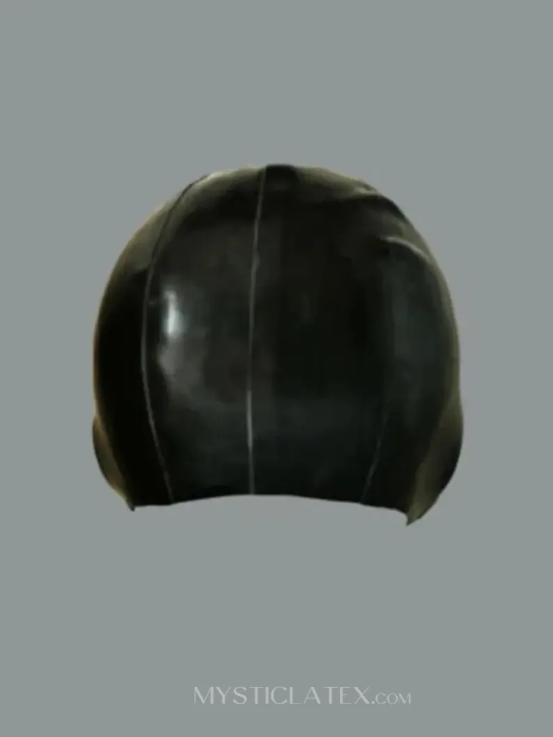 Latex Exterminator Mask Highlighted Mesh Eyes