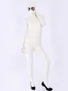 Rubber Clothing Fetish Latex White Unisex Fullbody Latex Catsuits