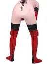 Rubber Clothing Fetish No Zipper Pinktight Latex Clothes Women 3D Bust Latex Catsuit Rubber Clothing Fetish No Zipper Pinktight Latex Clothes Women 3D Bust Latex Catsuit