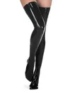 Latex Clothing Black Long Stocks Latex Stockings Customize Szie