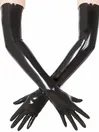 Natural Latex Gloves Black Long Rubber Gloves Unisex Latex Gloves Customize for Adult Natural Latex Gloves Black Long Rubber Gloves Unisex Latex Gloves Customize for Adult
