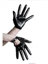 Natural Latex Short Gloves Wrist Buckle Customzie for Women and Men