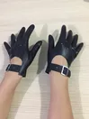 Natural Latex Short Gloves Wrist Buckle Customzie for Women and Men