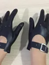 Natural Latex Short Gloves Wrist Buckle Customzie for Women and Men