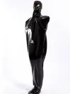 Natural Latex Clothing Black Sleevesless Catsuit Unisex Full Body Latex Catsuit Natural Latex Clothing Black Sleevesless Catsuit Unisex Full Body Latex Catsuit