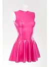 Women Natural Latex Dress Sexy Latex Costume Latex Dress