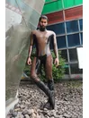 Transparent Rubber Catsuit Fashion Latex Clothing Transparent Rubber Catsuit Fashion Latex Clothing