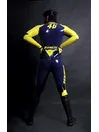 Men Racing Suit Latex Catsuit Handmade Latex Clothing