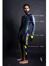 Men Racing Suit Latex Catsuit Handmade Latex Clothing