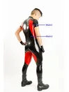 Runner Catsuit Neck Entry Short Sleeves Latex Suit