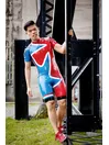 Muticolor Cycling Suit Latex Bodysuit Muticolor Cycling Suit Latex Bodysuit