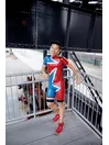 Muticolor Cycling Suit Latex Bodysuit Muticolor Cycling Suit Latex Bodysuit