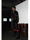Handsome Men Front Zip Natural Latex Catsuit Handsome Men Front Zip Natural Latex Catsuit