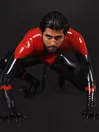 Daredevil Latex Catsuit with Tail Daredevil Latex Catsuit with Tail