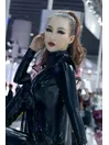 Chest Leakage Latex Catsuit Handmade Latex Clothing