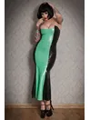 Mermaid Off-the-shoulder Latex Dress