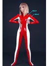 Women Latex Clothing Latex Art Lovely Catsuit