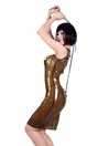 Halter Latex Monroe Dress