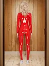 Back Zipper Duchess Latex Catsuit