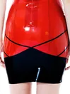 Diamond Latex Sling Patterned