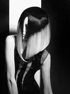 Women Black Dress Transparent Trim Slim Latex Clothing Women Black Dress Transparent Trim Slim Latex Clothing