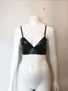 Women Bralette Latex Bra