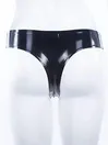 Women Low Waist Latex Briefs Shorts Women Low Waist Latex Briefs Shorts