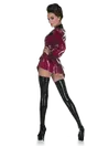 Women Latex Black Clubwear Thigh High Stockings Women Latex Black Clubwear Thigh High Stockings