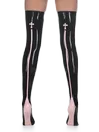 Cross Parten Clubwear Latex Stockings