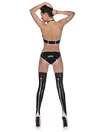 Cross Parten Clubwear Latex Stockings
