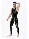 Male Wolverine Sleeveless Round Neck Latex Catsuit
