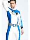 Bold V Pattern Fake Belt Pattern Male Valorous Latex Catsuit Bold V Pattern Fake Belt Pattern Male Valorous Latex Catsuit