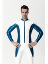 Two-color Contrast Long-sleeved Latex Catsuit Two-color Contrast Long-sleeved Latex Catsuit