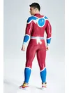 Chest Insignia Triple 9 Motif Male Captain Latex Catsuit Chest Insignia Triple 9 Motif Male Captain Latex Catsuit