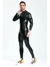 Male Back Zipper Double O Latex Catsuit Male Back Zipper Double O Latex Catsuit