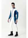 Two-color Contrast Long-sleeved Latex Catsuit Two-color Contrast Long-sleeved Latex Catsuit