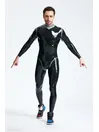 Male Contrast Color Trim Andromeda Latex Catsuit