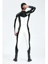 Long Sleeves Two-color Insignia Pattern Eye of Sauron Latex Catsuit Long Sleeves Two-color Insignia Pattern Eye of Sauron Latex Catsuit