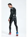 Male Contrast Color Trim Andromeda Latex Catsuit